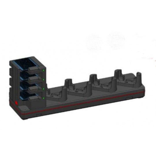 CT47 5 bay ethernet u. dock, booted,adapter,P.cord CT47 5 bay ethernet u. dock, booted,adapter,P.cord