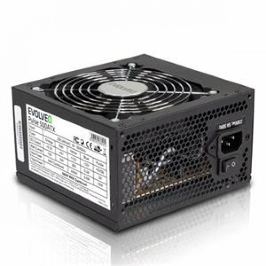 EVOLVEO zdroj 500W ATX, tichý, bulk