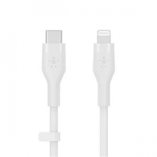 Belkin USB-C kabel s lightning konektorem, 1m, bílý - Flex