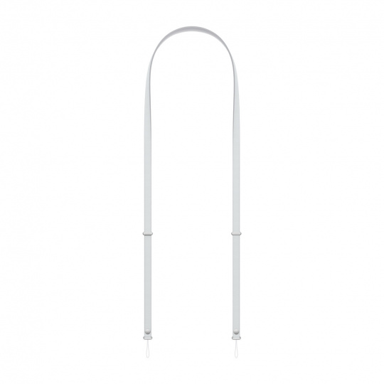 Crossbody Strap - Light Gray Crossbody Strap - Light Gray