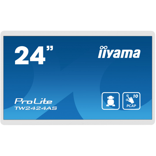 24" iiyama TW2424AS-W1: PCAP, Android 12,FHD