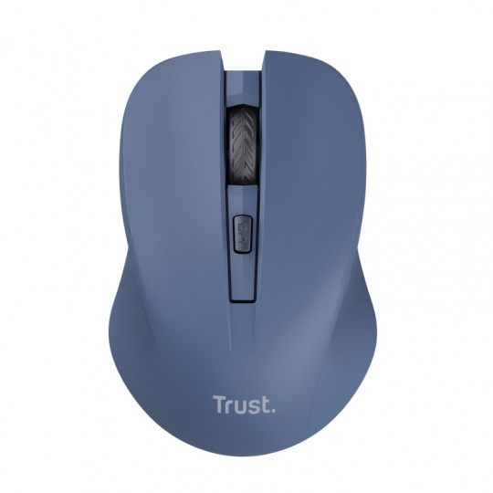 Trust Mydo/Kancelářská/Optická/1 800 DPI/Bezdrátová USB/Modrá