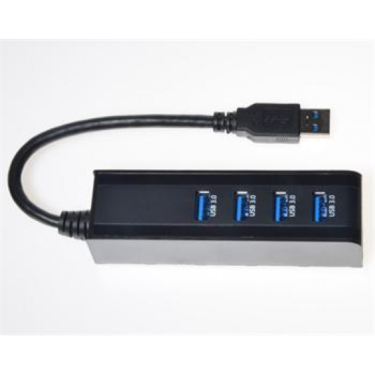 PremiumCord USB 3.0 Superspeed HUB 4-portový