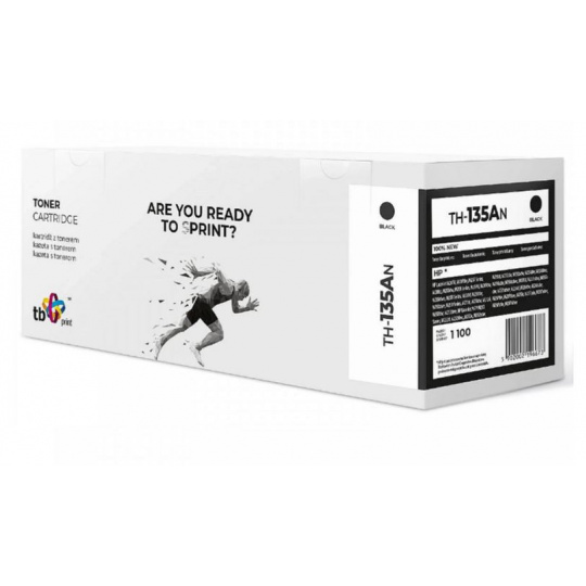 Toner W1350A, 135A, černý, kompatibilní TB