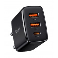 Baseus CCXJ-E01 Compact Quick Nabíječka USB-C 30W Black