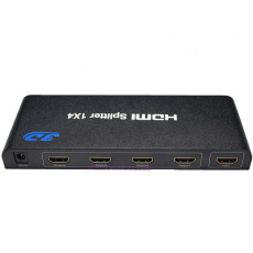 HDMI 1.4a splitter 1-4 portů kovový, 3D, FullHD HDMI 1.4a splitter 1-4 portů kovový, 3D, FullHD