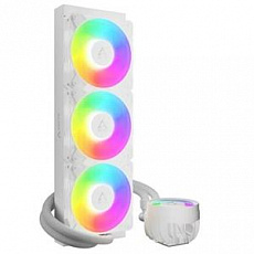 ARCTIC Vodní chladič Liquid Freezer III 360 Pro ARGB, 3x120mm, AM5, LGA1851, bílá