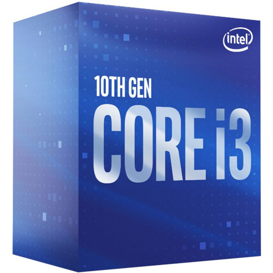 Intel/i3-10100/4-Core/3,6GHz/FCLGA1200