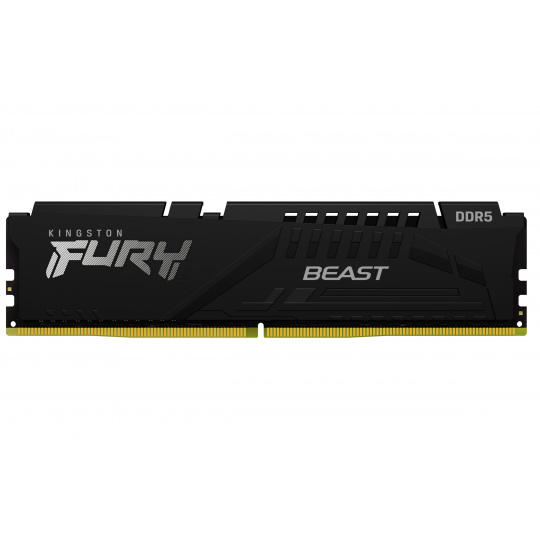 8GB, DDR5, 5200MHz, CL40, 1x8GB, Black, Kingston FURY Beast