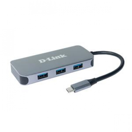 D-Link DUB-2335 6-in-1 USB-C Hub with HDMI/Gigbait Ethernet/Power Delivery