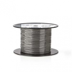 Nedis COTR15001GY100 - Vyvážený Audio Kabel | 2x (2x 0,16 mm2) | 100 m | Cívka | Šedá barva Nedis COTR15001GY100 - Vyvážený Audio Kabel | 2x (2x 0,16 mm2) | 100 m | Cívka | Šedá barva