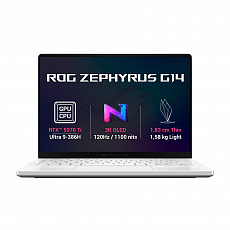ASUS ROG Zephyrus G14/GU405AR-SY003WZ/U9-386H/14"/2880x1800/32GB/1TB/RTX 5070Ti/W11H/White/2R ASUS ROG Zephyrus G14/GU405AR-SY003WZ/U9-386H/14"/2880x1800/32GB/1TB/RTX 5070Ti/W11H/White/2R