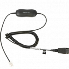 Jabra Smart Cord, QD-RJ9/10, 0,7-2m, coiled Jabra Smart Cord, QD-RJ9/10, 0,7-2m, coiled