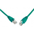 SOLARIX patch kabel CAT6 SFTP PVC 0,5m zelený