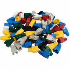 DATACOM Ochrana RJ45 s výřezem ČERNÁ (100ks) DATACOM Ochrana RJ45 s výřezem ČERNÁ (100ks)
