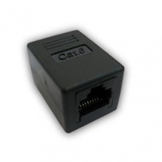 DATACOM Spojka UTP CAT6  2xRJ45 (8p8c) přímá, černá