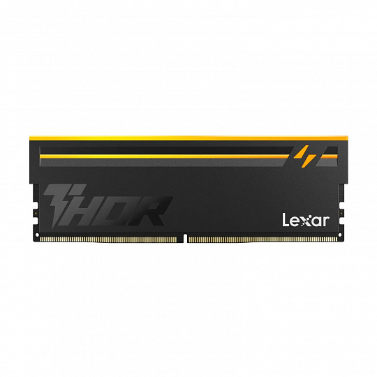 Lexar THOR/DDR5/16GB/6000MHz/CL36/1x16GB/RGB/Black Lexar THOR/DDR5/16GB/6000MHz/CL36/1x16GB/RGB/Black