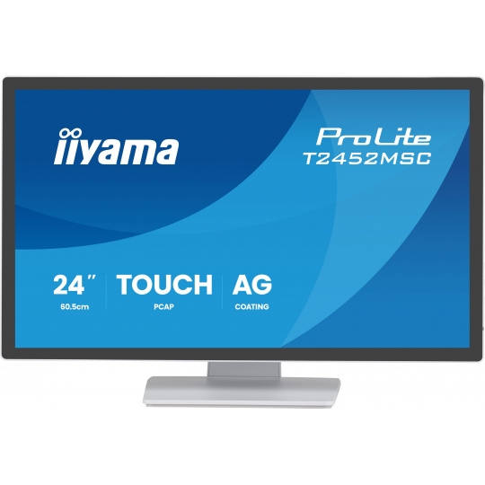 24" LCD iiyama T2452MSC-W1AG-IPS,FHD,10P