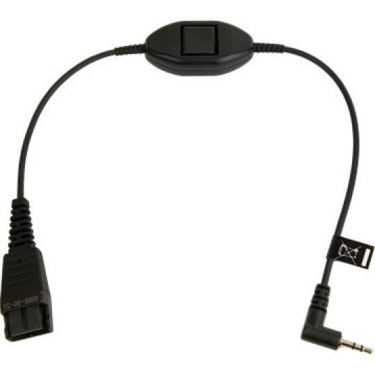 Jabra Cord, QD-Jack 2,5mm, 0,3m, straight