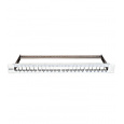 19" patchpanel pro max. 24 keystone,neosazený,1U,RAL 7035
