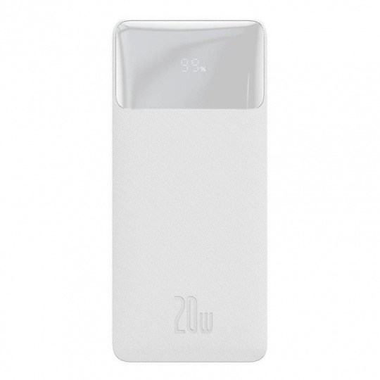 Baseus power banka Bipow 10000mAh 20W bílá