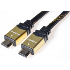 GOLD HDMI High Speed + Ethernet kabel, zlacené kon