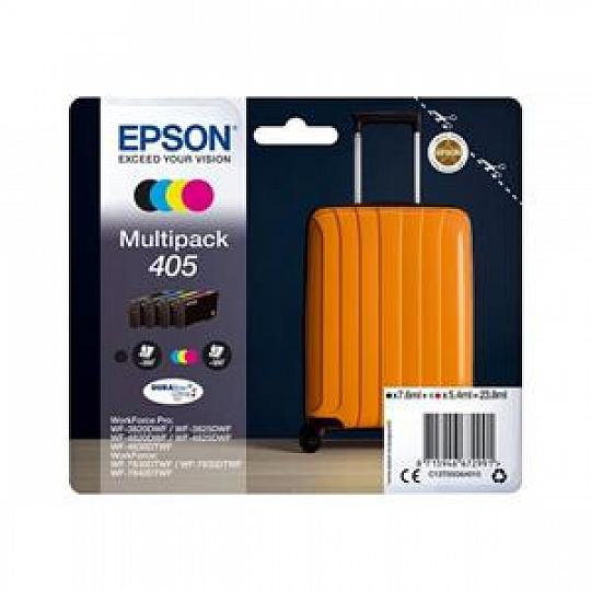 EPSON cartridge T05G6 (black/cyan/magenta/yellow) multipack (kufr) - ulomený rožek blistru
