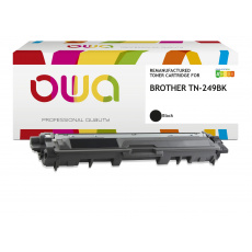 OWA Armor toner kompatibilní s Brother TN-249BK, 4500st, černá/black OWA Armor toner kompatibilní s Brother TN-249BK, 4500st, černá/black