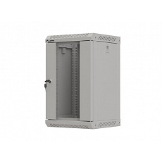 LANBERG RACKOVÁ SKŘÍŇ 10" NÁSTĚNNÁ 9U/300X300 (FLAT PACK) S PROSKLENÝMI DVEŘMI ŠEDÁ