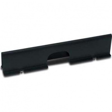 Shielding Partition Solid 750mm wide Black