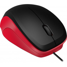 LEDGY/Ergonomická/Optická/Drátová USB/Černá-červená LEDGY/Ergonomická/Optická/Drátová USB/Černá-červená