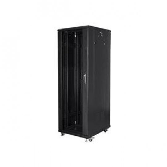 LANBERG Volně stojící skříň 19" 37U/600x800 (v rozloženém stavu) černá (RAL9004)