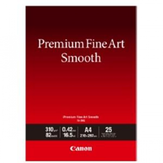 Canon fotopapír Premium FineArt Smooth A4 25 sheets