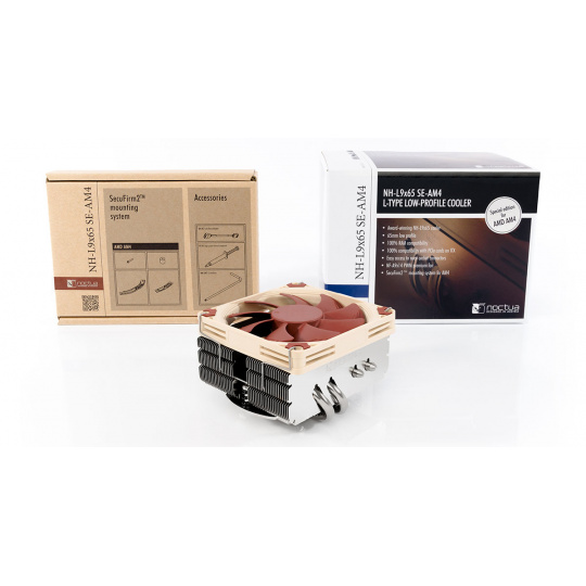 Noctua NH-L9x65 SE-AM4 low-profile, AMD socket AM4, nízký profil