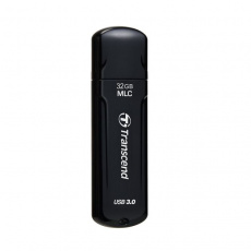 Transcend 32GB JetFlash 750, USB 3.0 flash disk, MLC, LED indikace, černý