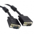 PremiumCord Kabel k monitoru HQ (Coax) 2x ferrit,SVGA 15p, DDC2,3xCoax+8žil, 15m