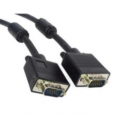 PremiumCord Kabel k monitoru HQ (Coax) 2x ferrit,SVGA 15p, DDC2,3xCoax+8žil, 15m PremiumCord Kabel k monitoru HQ (Coax) 2x ferrit,SVGA 15p, DDC2,3xCoax+8žil, 15m