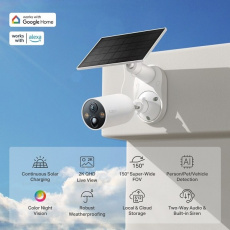 TP-Link Tapo C425 KIT - Sada bezpečnostní kamery a solárního panelu TP-Link Tapo C425 KIT - Sada bezpečnostní kamery a solárního panelu
