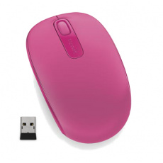 Microsoft Wireless Mobile Mouse 1850, Magenta Pink Microsoft Wireless Mobile Mouse 1850, Magenta Pink