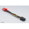 Redukce z 6pin PCIe na 8pin PCIe 2.0 - 10 cm