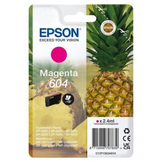 EPSON Singlepack Magenta 604 Ink