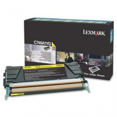 Lexmark C746, C748 Yellow Return Program Toner Cartridge (7K) Lexmark C746, C748 Yellow Return Program Toner Cartridge (7K)