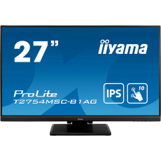 27" iiyama T2754MSC-B1AG: IPS,FHD,AG,10P,HDMI,repr