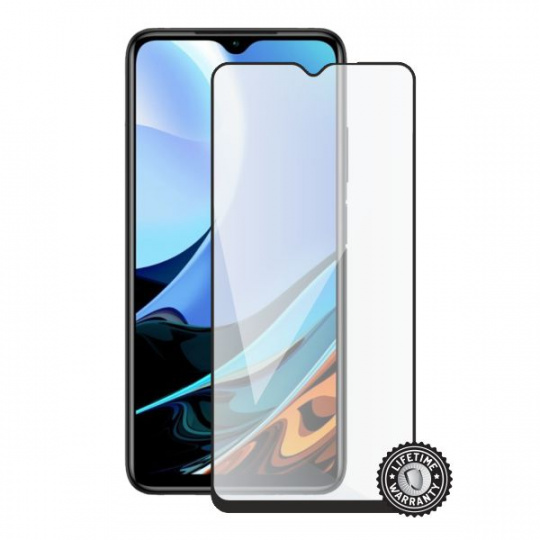 Screenshield XIAOMI Redmi 9T (full COVER black) Tempered Glass protection