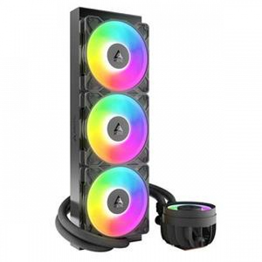 ARCTIC Vodní chladič Liquid Freezer III 360 Pro ARGB, 3x120mm, AM5,AM4, LGA1851,LGA1700, černá ARCTIC Vodní chladič Liquid Freezer III 360 Pro ARGB, 3x120mm, AM5,AM4, LGA1851,LGA1700, černá
