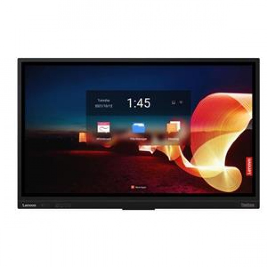 Lenovo LCD T75+Camera 75" IPS Touch/16:9/3840x2160/8ms/400cd/m2/1200:1/5xHDMI/DP/VGA/2xRJ45/USB/USB-C/Repro//VESAčerný