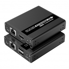 PremiumCord HDMI KVM extender FULL HD 1080p na 70m s přenosem USB PremiumCord HDMI KVM extender FULL HD 1080p na 70m s přenosem USB
