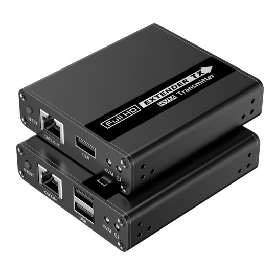 PremiumCord HDMI KVM extender FULL HD 1080p na 70m s přenosem USB PremiumCord HDMI KVM extender FULL HD 1080p na 70m s přenosem USB