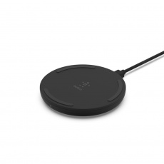 BELKIN Bezdrátová nabíjecí podložka CHARGE, 15W, bez napájecího zdroje, černá BELKIN Bezdrátová nabíjecí podložka CHARGE, 15W, bez napájecího zdroje, černá