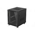 INSTALAČNÍ RACK 19" 15U 600X800 ČERNÉ SKLENĚNÉ DV